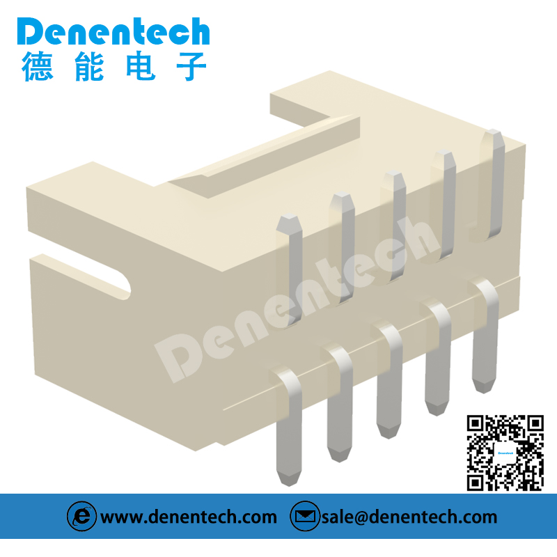 Denentech PH dual row straight SMT 2.0MM 4 pin wafer connector with lock